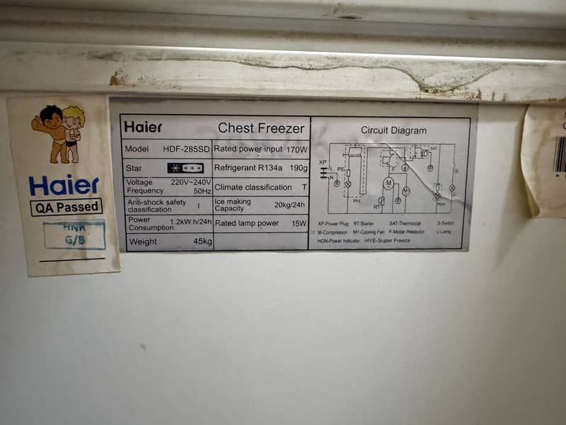 Haier freezer medium 1