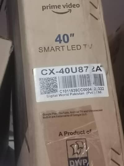 neat and clean eco star 40 inch smart Led cx40 u872a