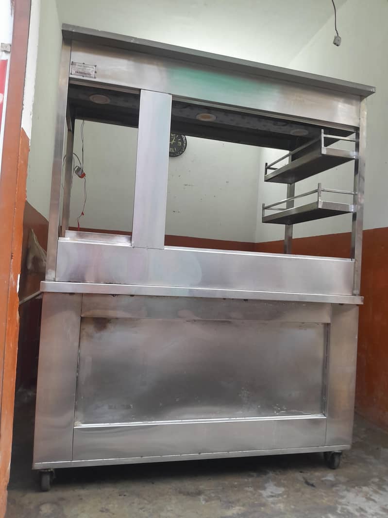 Burger Shawarma counter 9