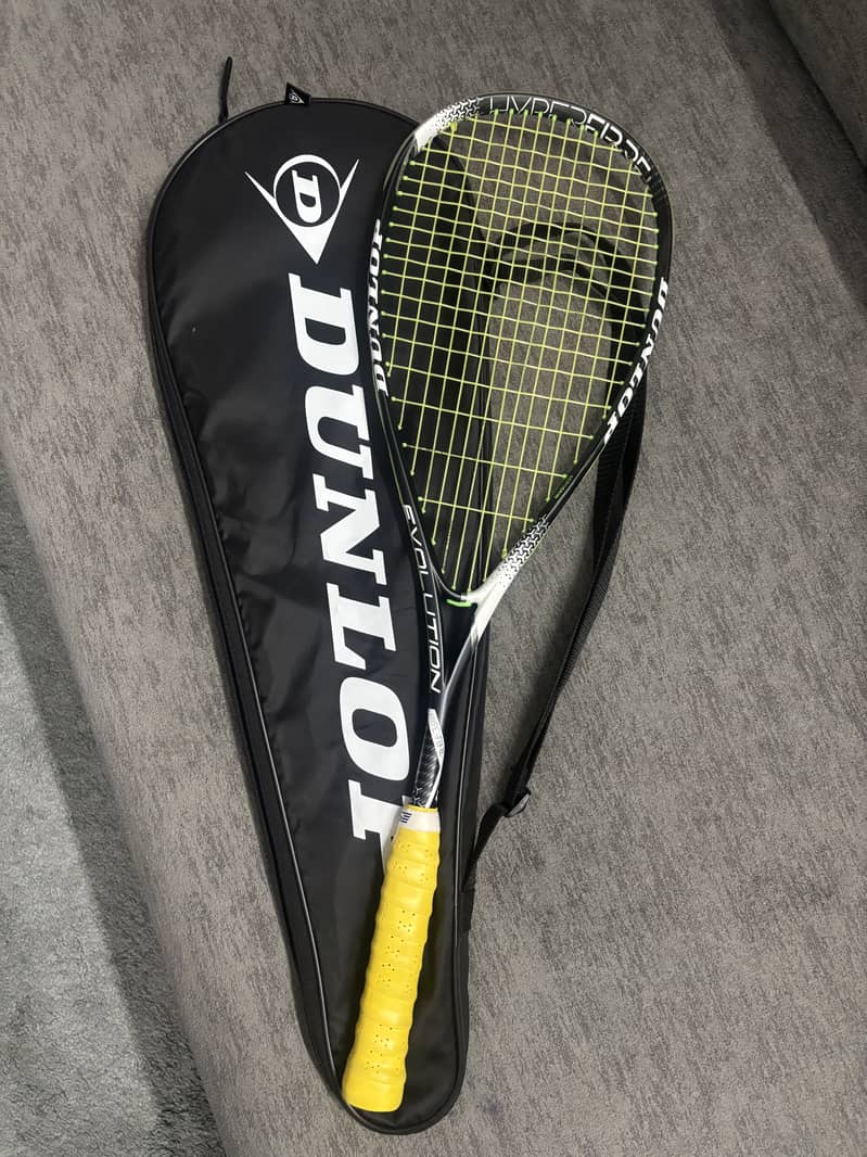 Dunlop squash racket 1