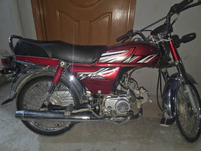 Honda 70  bike Islamabad number