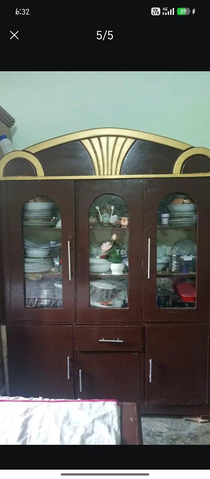 wooden showcase 1
