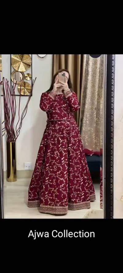 ajwa collection lehanga M size