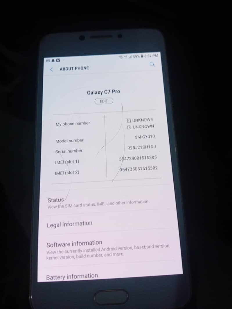 Samsung Mobile C7 Pro 1