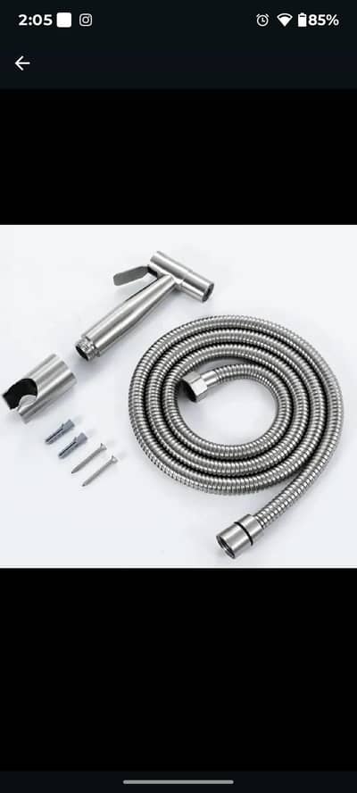 Muslim toilet shower S/S 304 Stainless Steel Shattaf Set