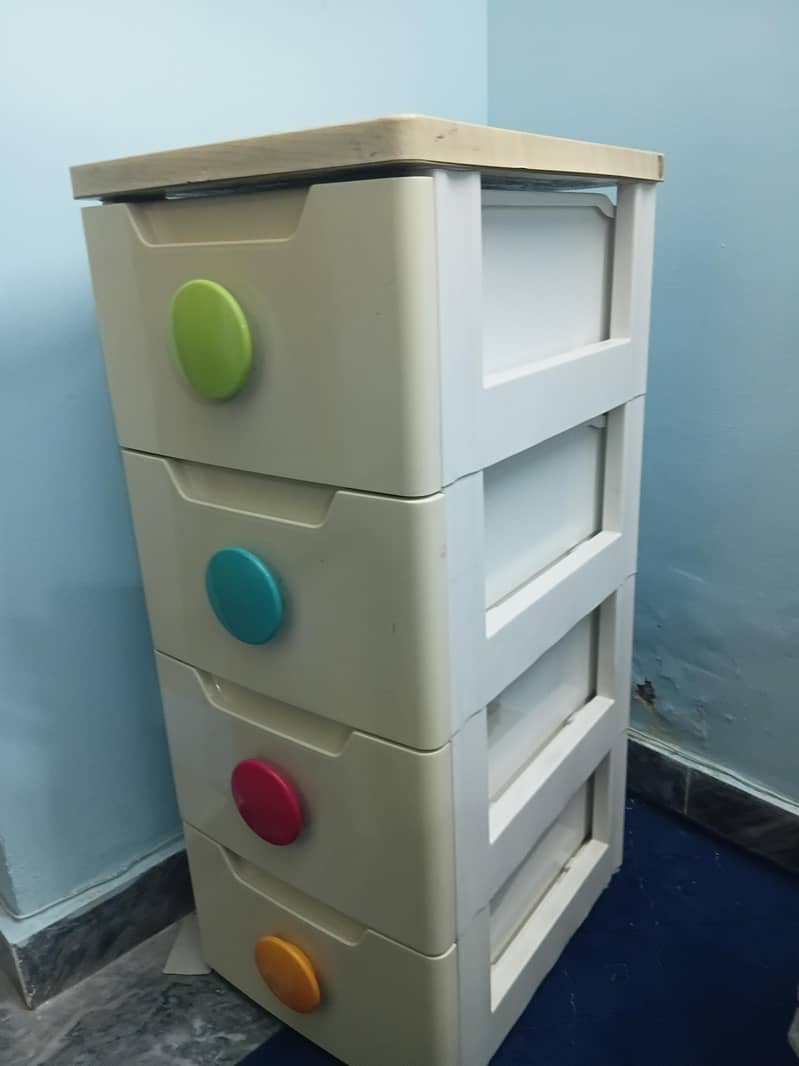 Bunk Bed, Kids Table & Cupboad (plastic) 5