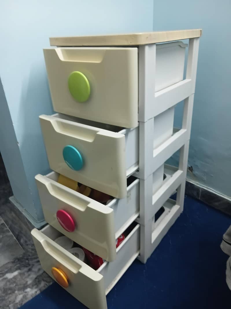 Bunk Bed, Kids Table & Cupboad (plastic) 6