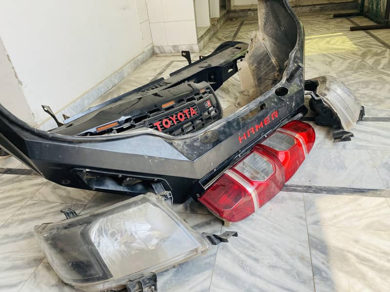 Hammar front and back bumper 0