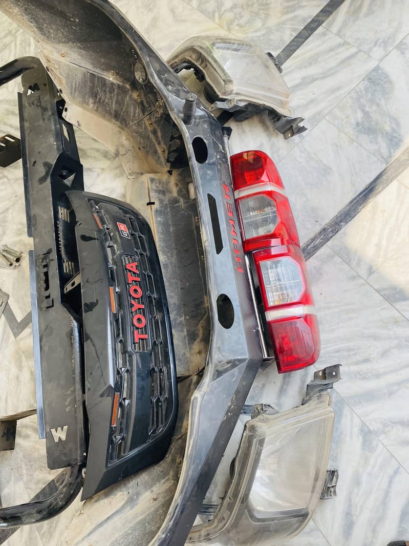 Hammar front and back bumper 2
