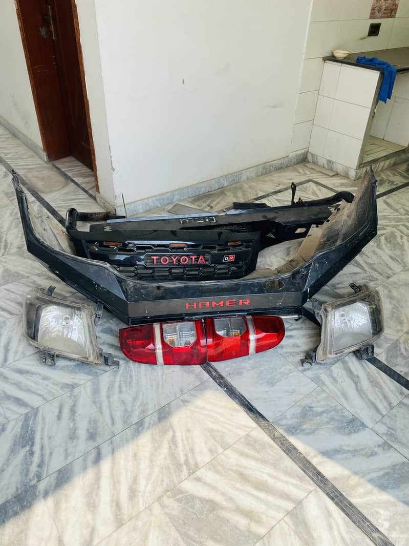 Hammar front and back bumper 3