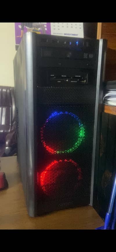 Big Size Casing with 2 RGB Fans