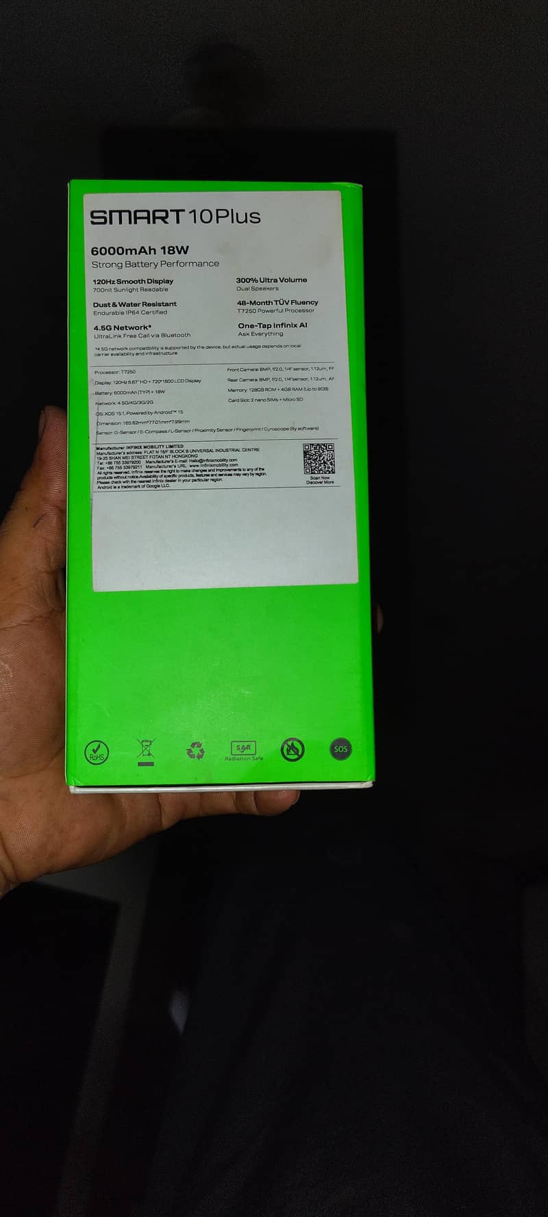 Infinix Smart 10 plus 1