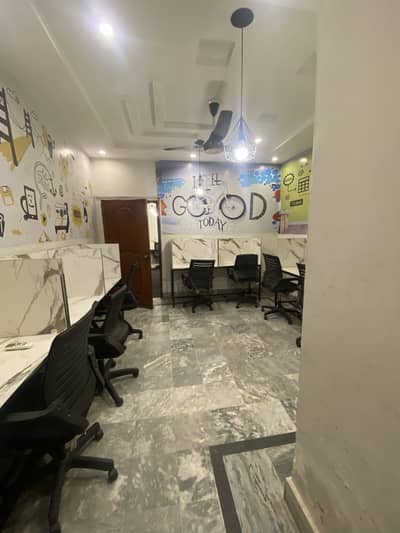 1500 Sq Ft Furnished Office With All Setup Office For