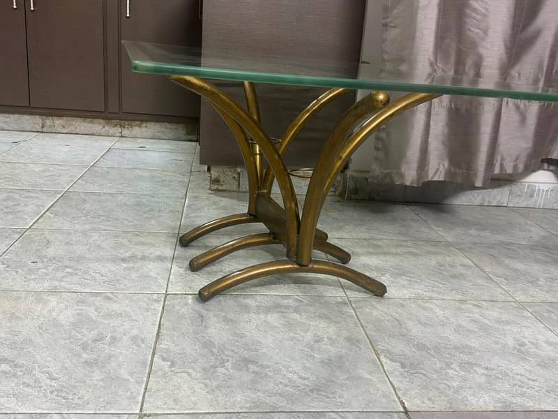 Small glass dining table 6