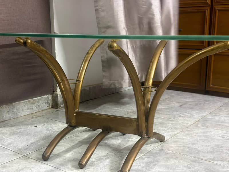 Small glass dining table 8