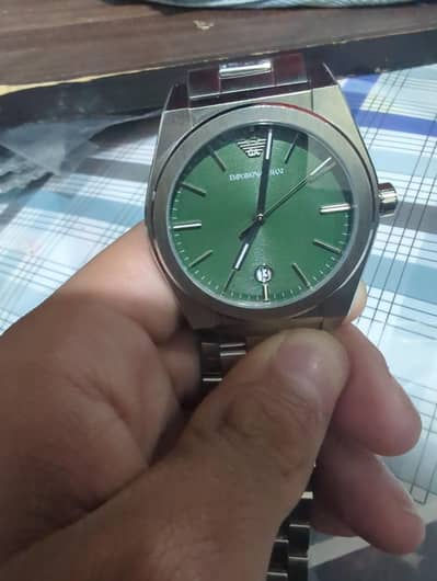 Emoprio Armani original green dial watch