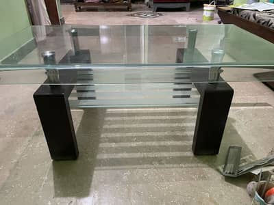 Glass table for sell