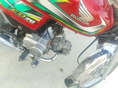 Honda cd70 22 model genuine condition with Golden number