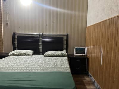 Bed with foam