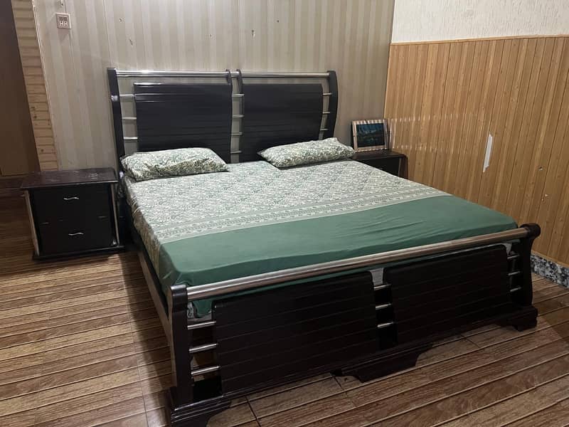 Bed with foam 1