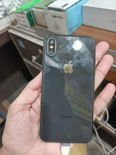 iphone x bypass 256gb. . . speaker off hai handfree lga ke awaz ati hai. .