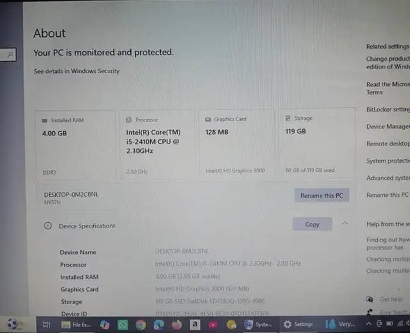 Gateway laptop 128/4 1