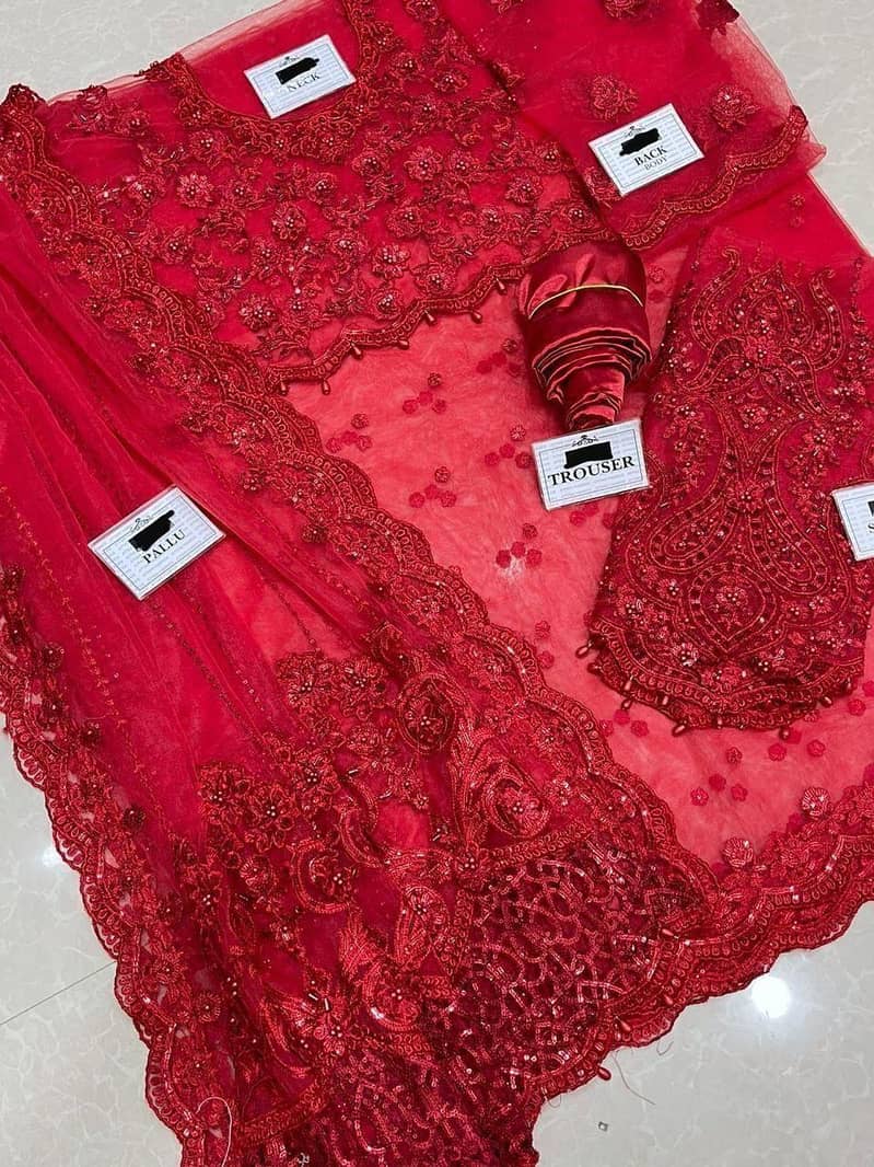 Heavy Embroidered Saree 3