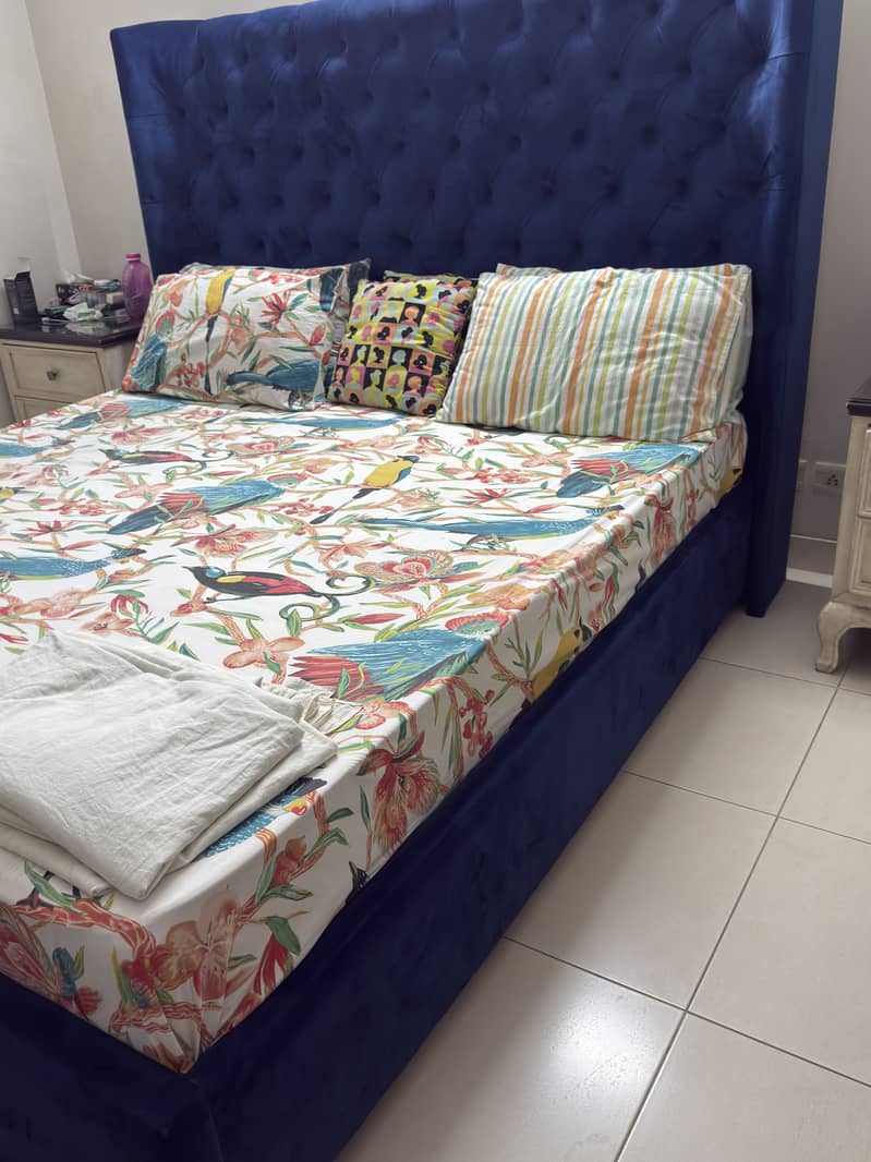 Designer made King bed set 1