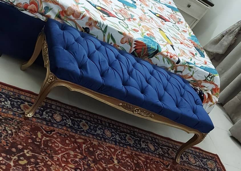 Designer made King bed set 4