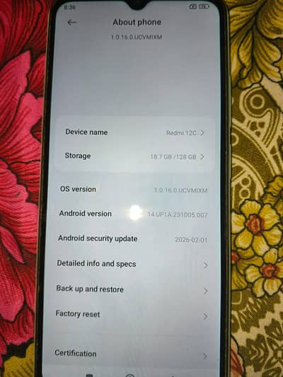 Xiaomi Redmi 12C 4/128