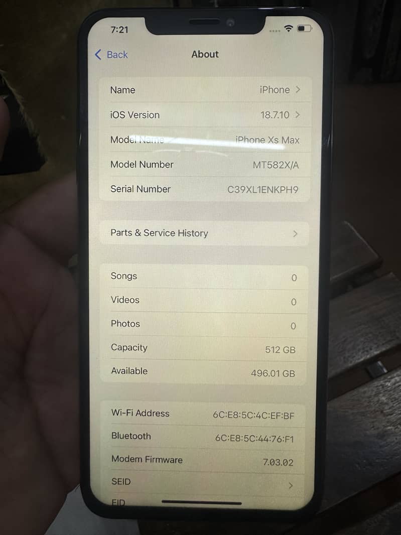 Apple iPhone XS Max 5