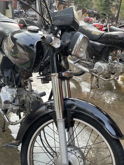 Honda cd70 applied