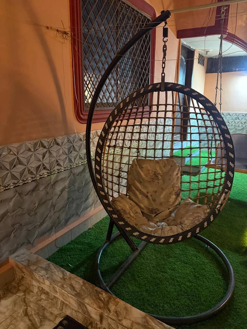 egg swing chair 1