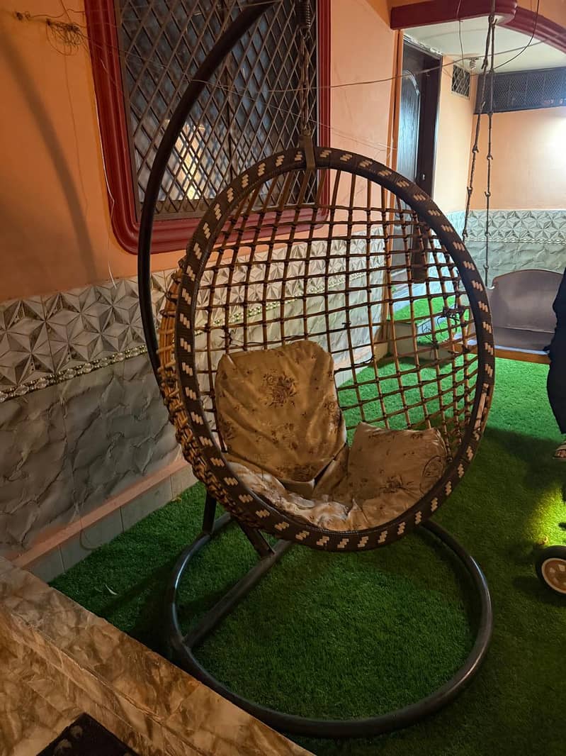 egg swing chair 2