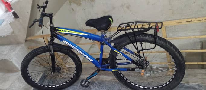 sports cycle with disk brakes only 1-month used