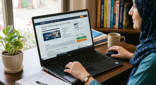 Ready Niche Website For Sale - GlobalPathwaysHub. site (Study Abroad &