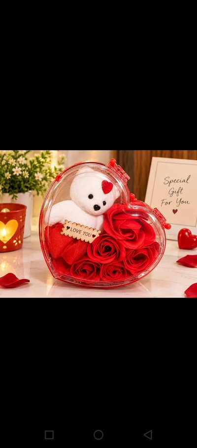 Teddy Rose gift box