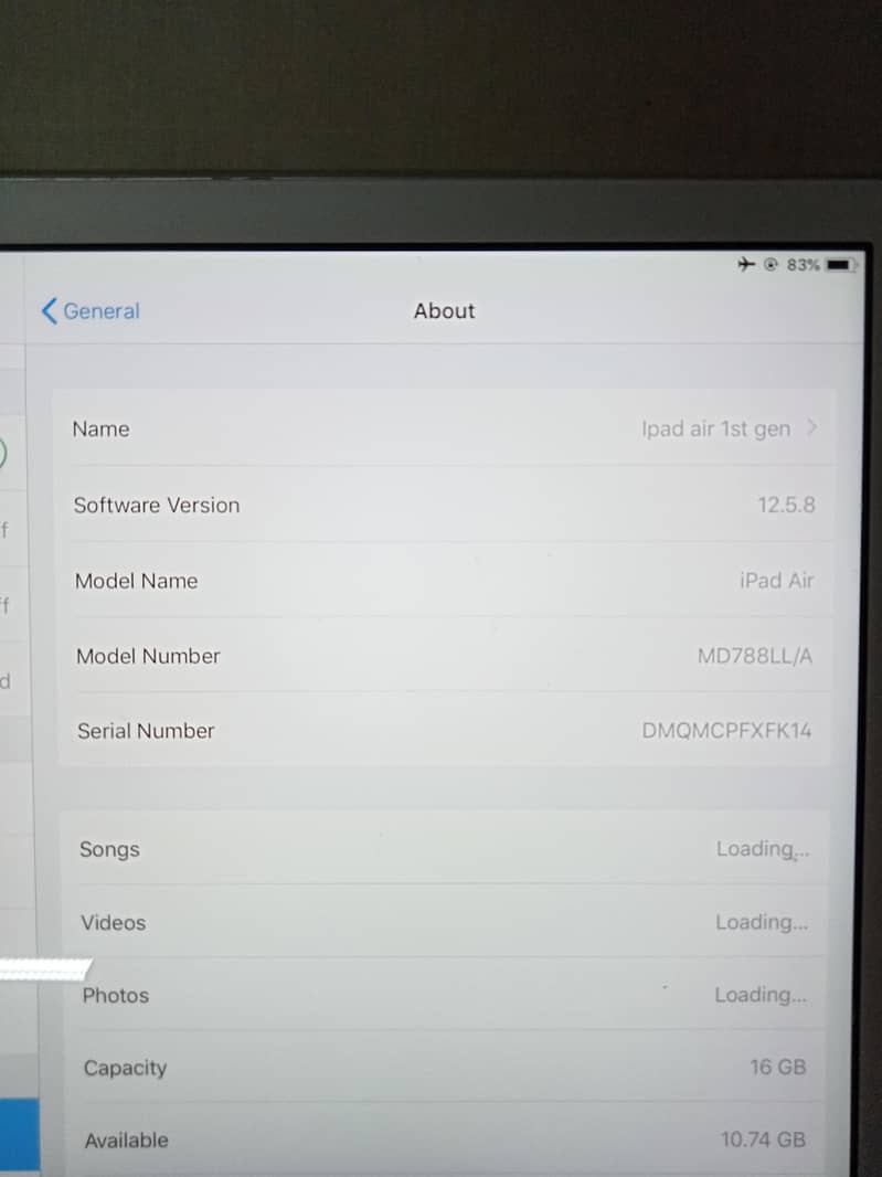 Apple iPad Air 1