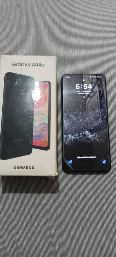 Samsung A04e impoted dual sim pta approved