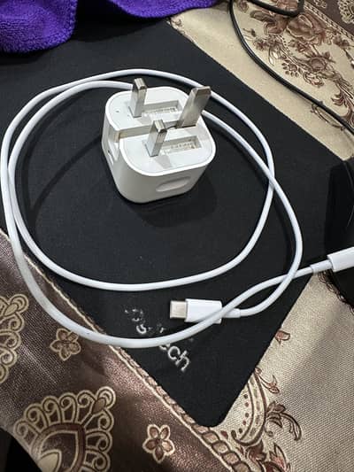 Apple iPhone 25W USB-C Power Adapter+ Charging Cable– Used