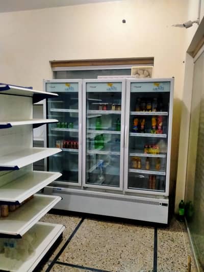3 door fridge