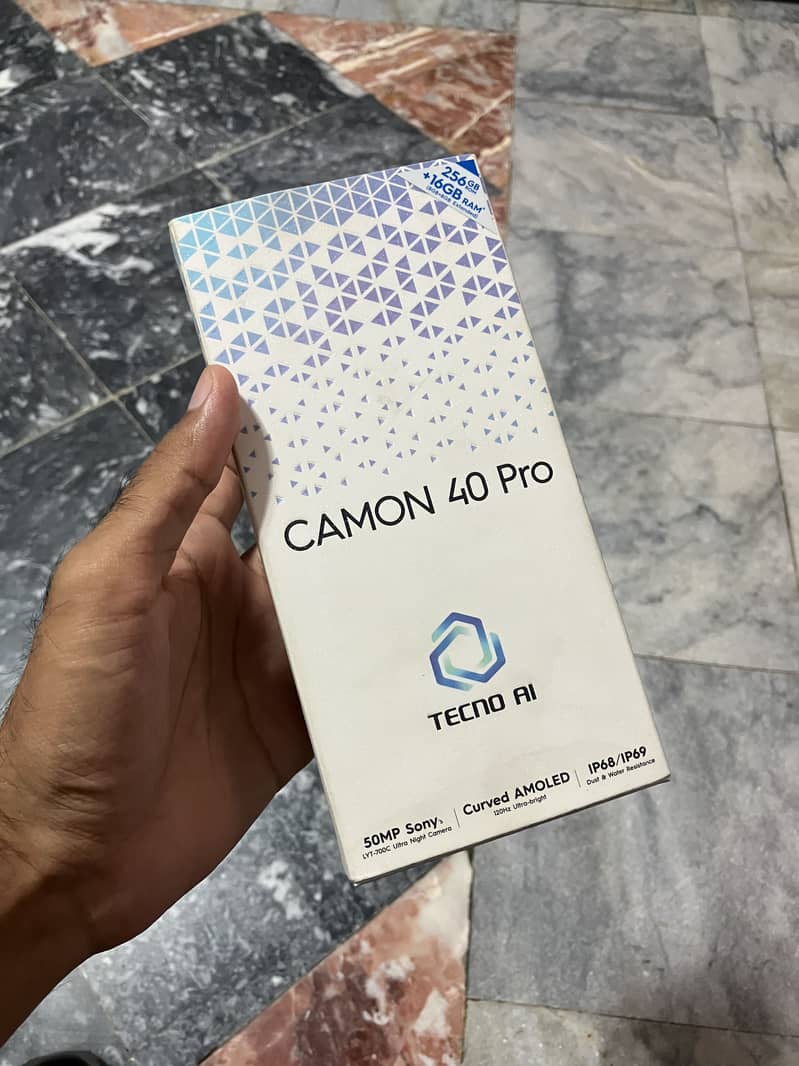 Tecno camon 40 pro 2