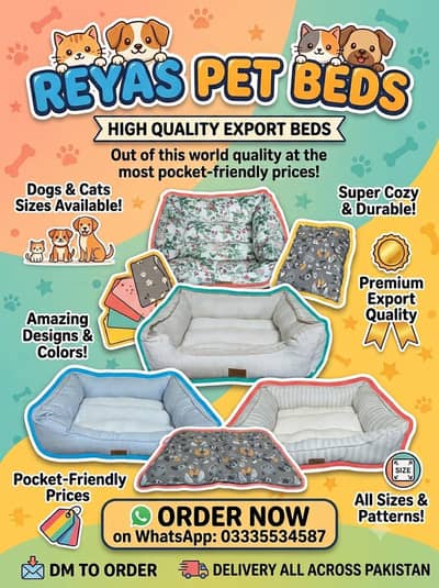 HIGH QUALITY PET BEDS
