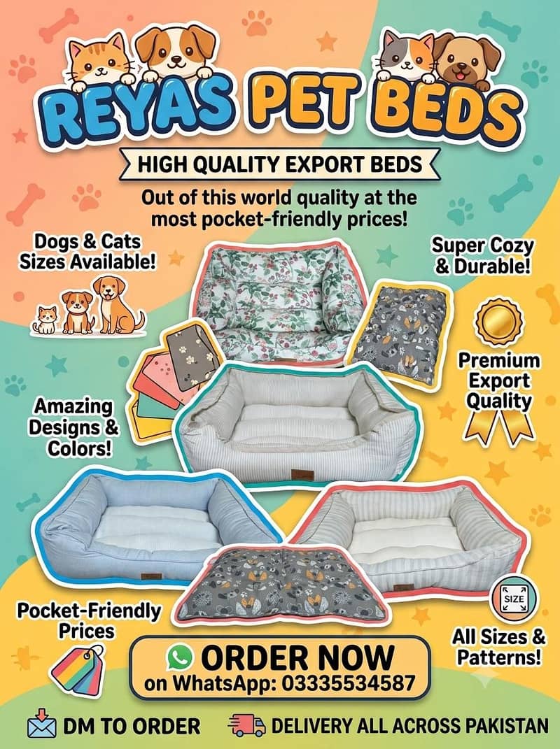 HIGH QUALITY PET BEDS 0