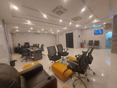 Furnished Office Hall for Sale in Bahria Town Sector D Lahore