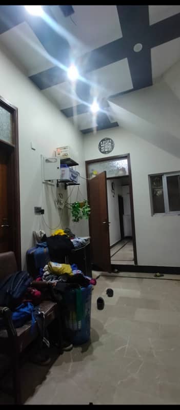 2 bed lounge portion available for rent in north Karachi