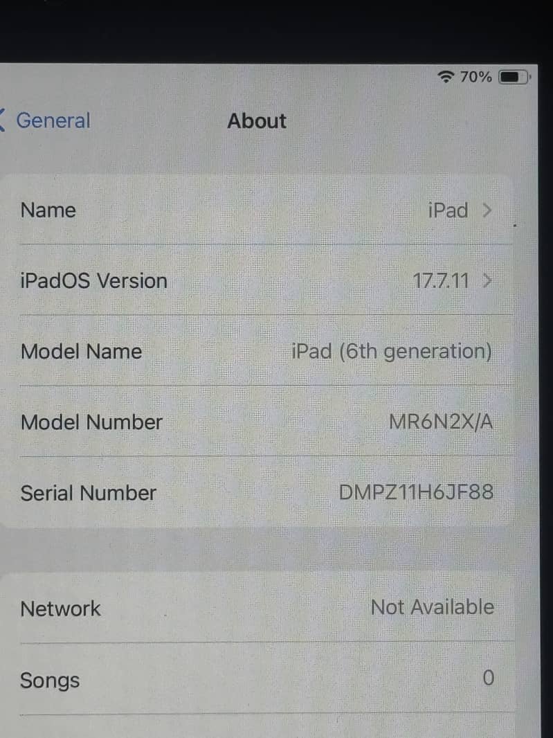 IPAD 7 6th Gen 0