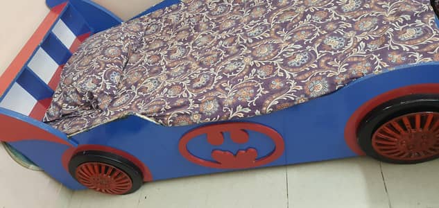 Kids Patex Spider Man Bed With Well Condition Mattres