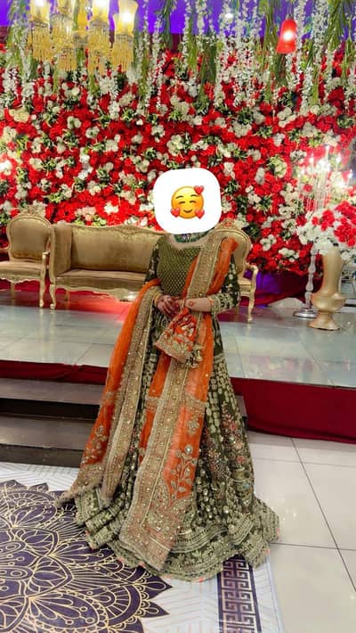 MNR mehandi dress