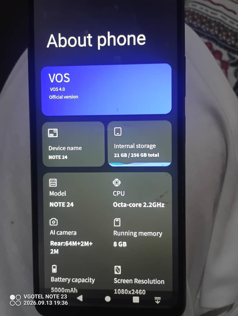 VGO TEL Note 24 4